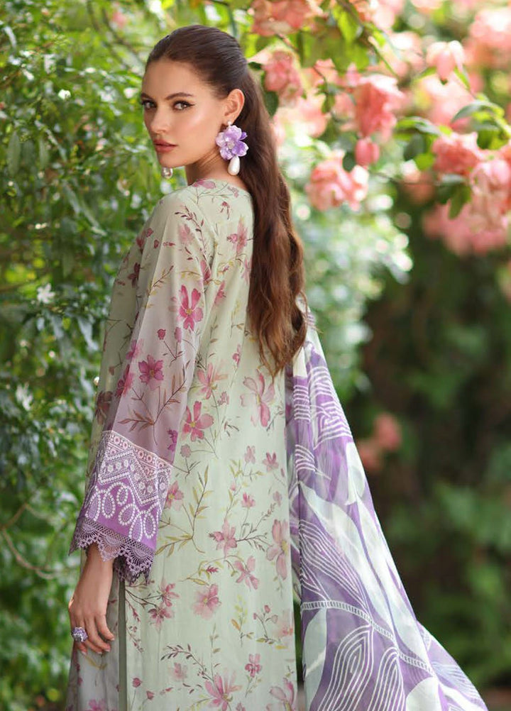 Signature Prints by Nureh Printed Swiss Lawn Suits Unstitched 3 Piece NU25SL SP-152 - Summer Collection