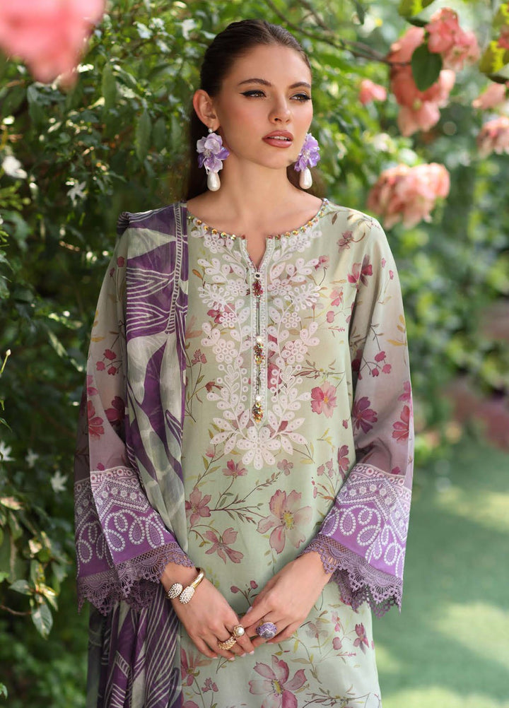 Signature Prints by Nureh Printed Swiss Lawn Suits Unstitched 3 Piece NU25SL SP-152 - Summer Collection