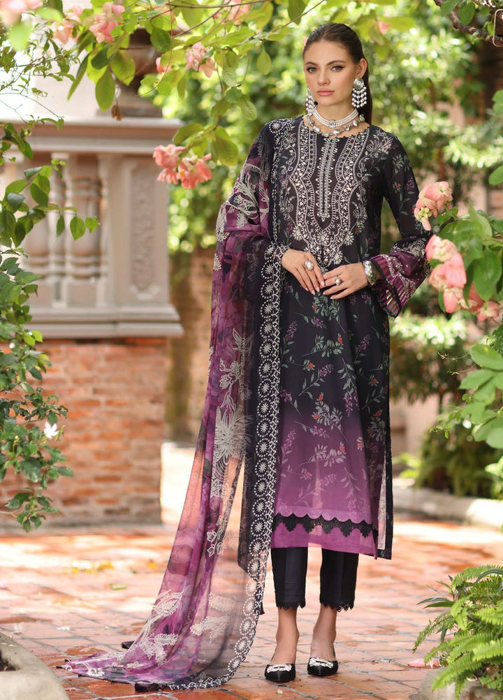 Signature Prints by Nureh Printed Swiss Lawn Suits Unstitched 3 Piece NU25SL SP-155 - Summer Collection
