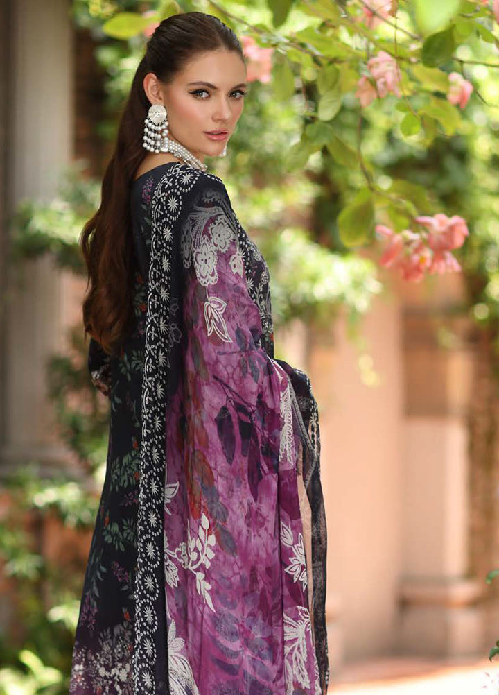Signature Prints by Nureh Printed Swiss Lawn Suits Unstitched 3 Piece NU25SL SP-155 - Summer Collection