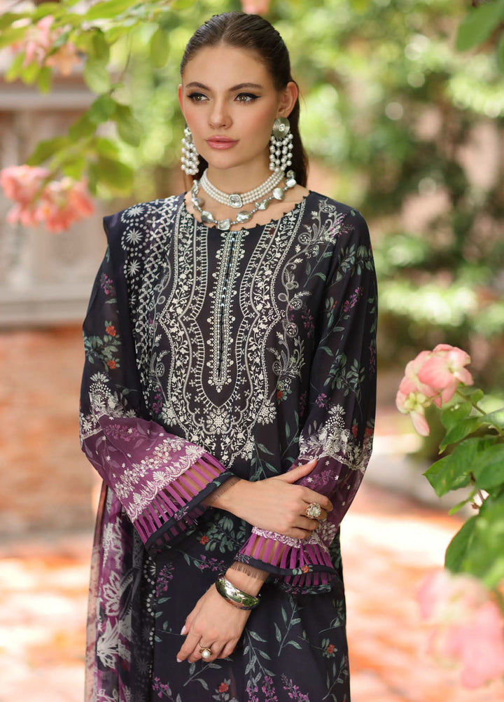 Signature Prints by Nureh Printed Swiss Lawn Suits Unstitched 3 Piece NU25SL SP-155 - Summer Collection