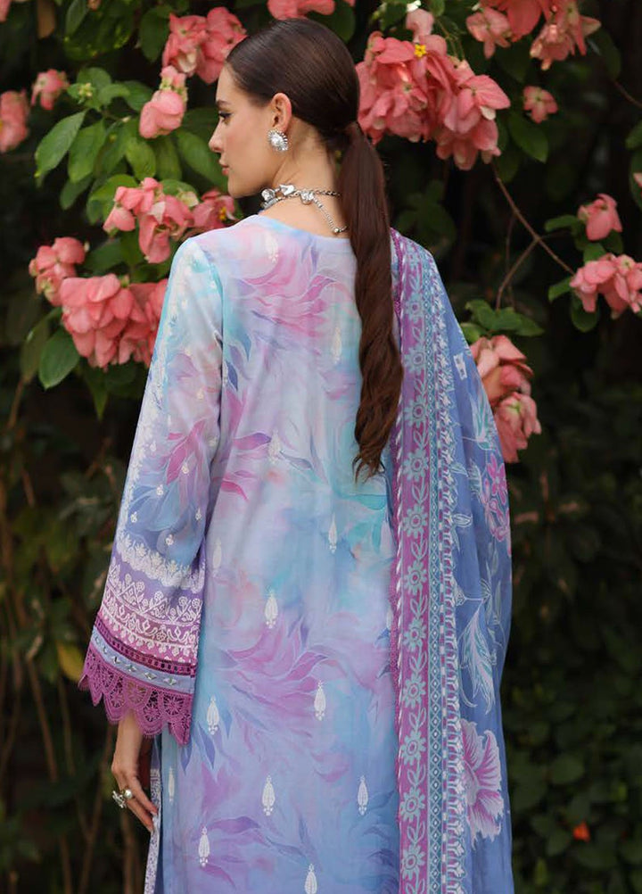 Signature Prints by Nureh Printed Swiss Lawn Suits Unstitched 3 Piece NU25SL SP-156 - Summer Collection