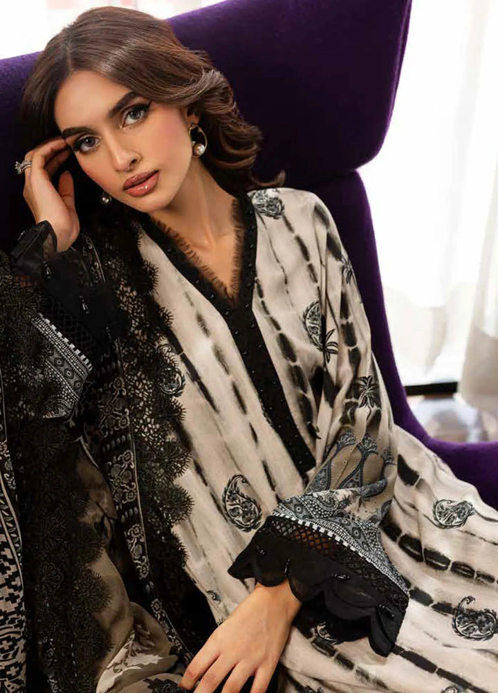 Signature Prints By Nureh Printed Viscose Suit Unstitched 3 Piece NU24SV SP-1 23 - Winter Collection