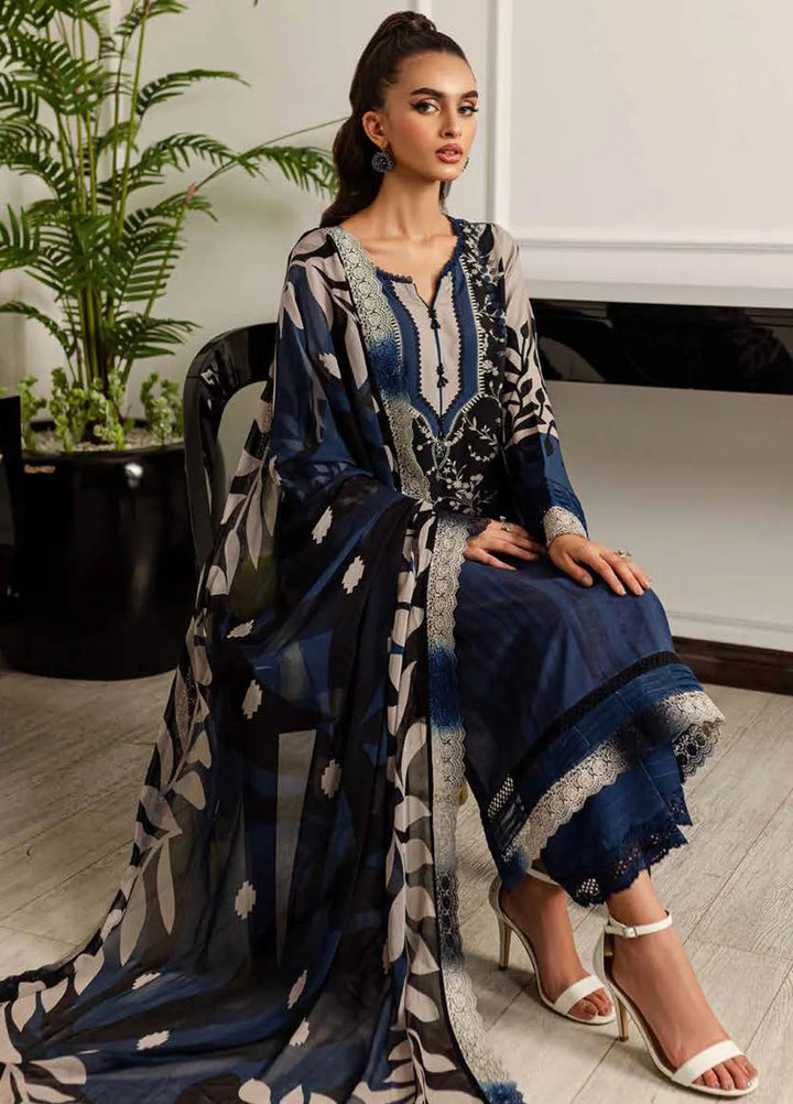 Signature Prints By Nureh Printed Viscose Suit Unstitched 3 Piece NU24SV SP-1 26 - Winter Collection