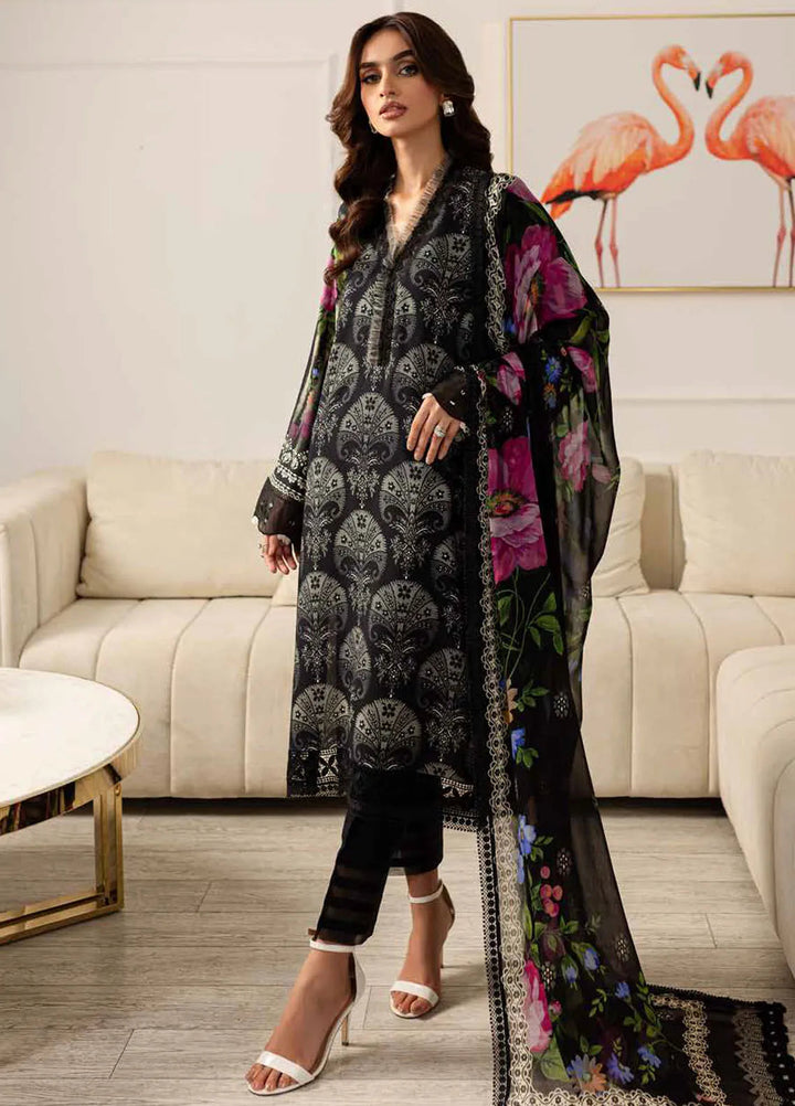 Signature Prints By Nureh Printed Viscose Suit Unstitched 3 Piece NU24SV SP-1 28 - Winter Collection