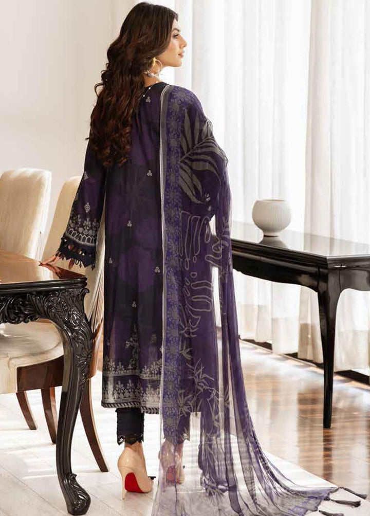 Signature Prints By Nureh Printed Lawn Suits Unstitched 3 Piece NU23L SP-44 - Summer Collection