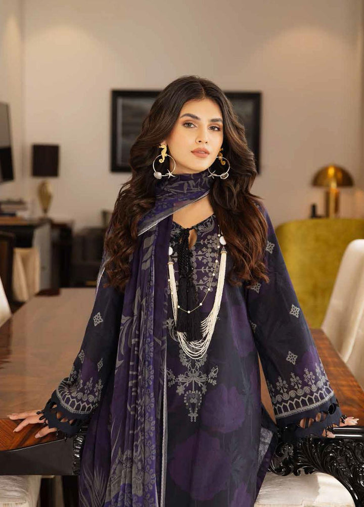 Signature Prints By Nureh Printed Lawn Suits Unstitched 3 Piece NU23L SP-44 - Summer Collection