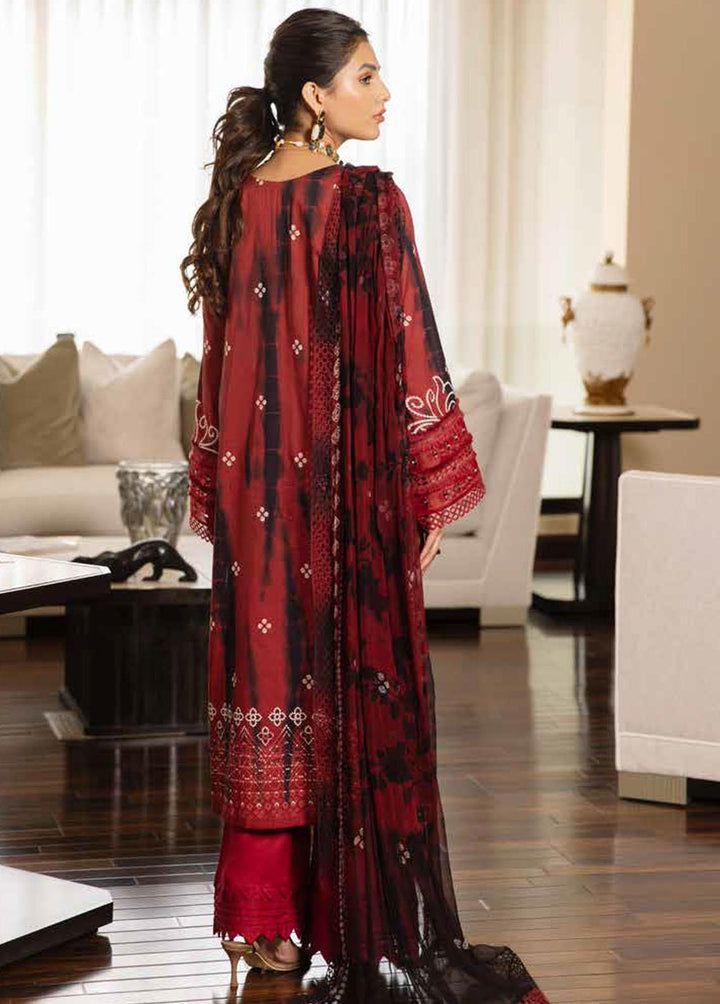 Signature Prints By Nureh Printed Lawn Suits Unstitched 3 Piece NU23L SP-50 - Summer Collection