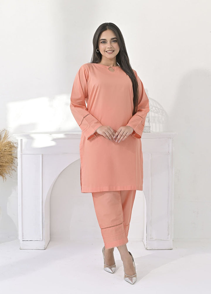 Silcot Pret Plain Cotton 2 Piece Suit Sunlit Meadow