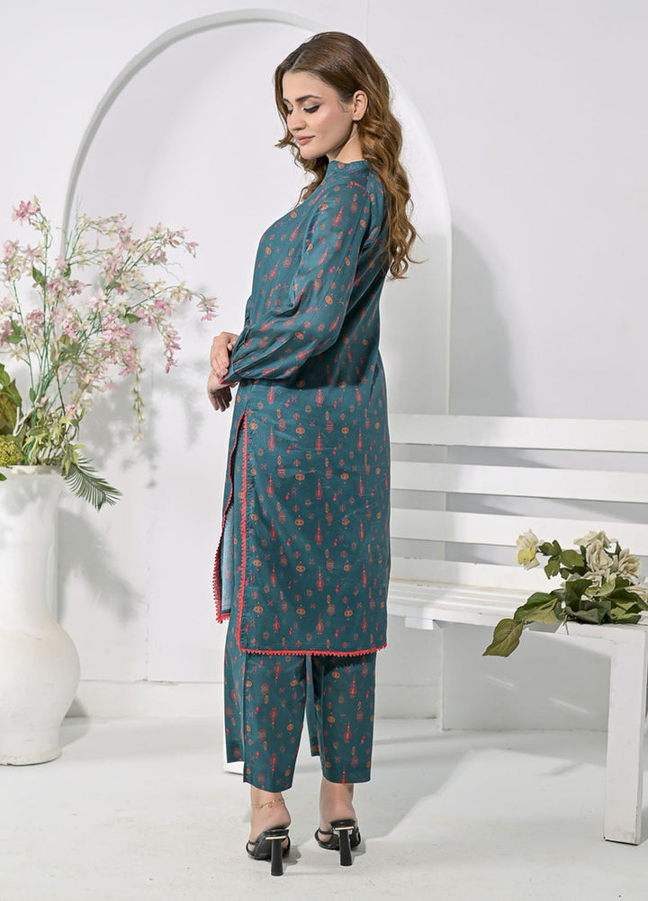 Silcot Pret Printed Lawn 2 Piece Suit Emerald Vine