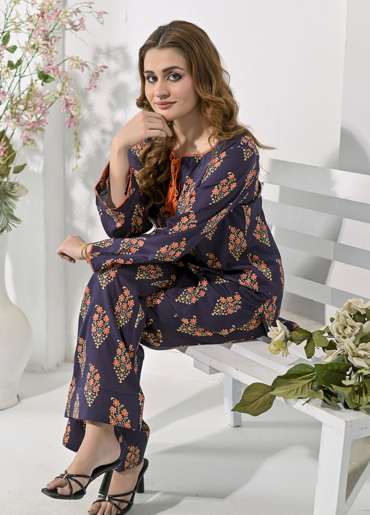 Silcot Pret Printed Lawn 2 Piece Suit Midnight Bloom