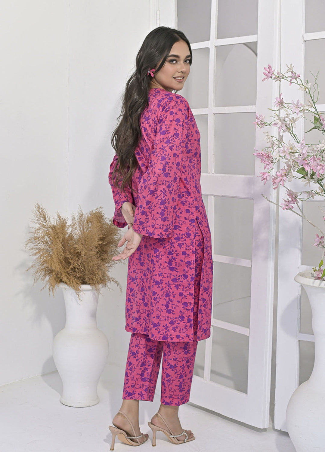 Silcot Pret Printed Lawn 2 Piece Suit Warm Autum
