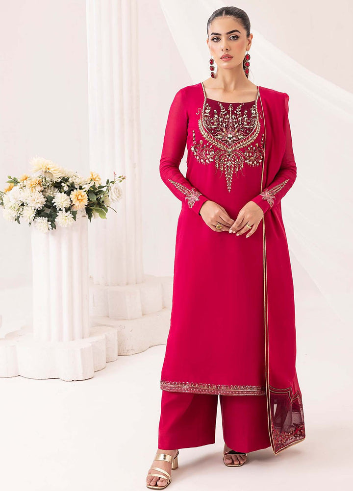 Silk Ivy by Jamnii Pret Embroidered Silk 3 Piece Suit Muse
