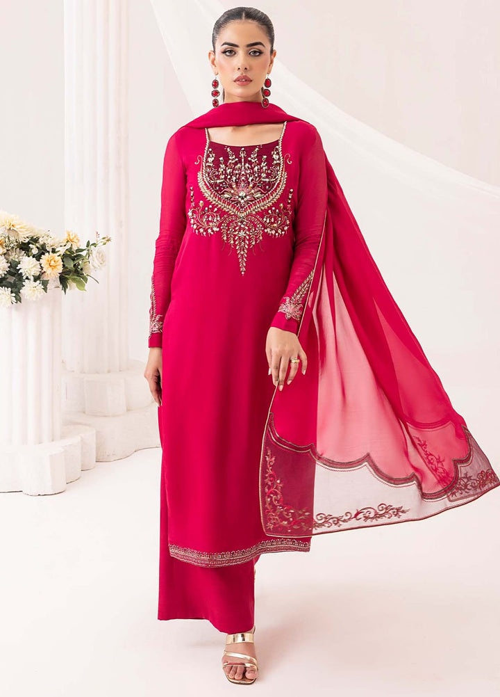 Silk Ivy by Jamnii Pret Embroidered Silk 3 Piece Suit Muse