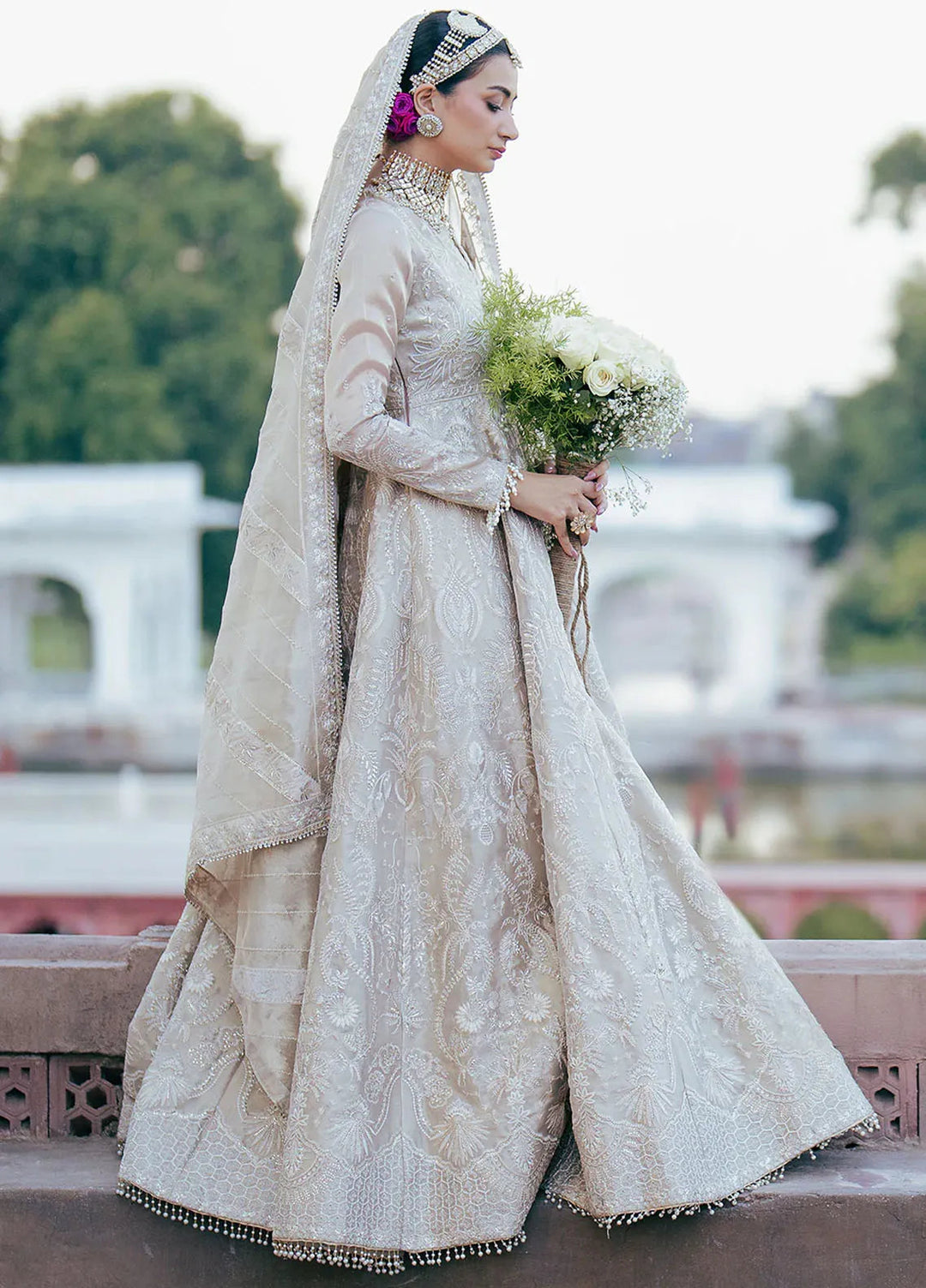 Silsila by Saad Shaikh Embroidered Missouri Suits Unstitched 4 Piece SSK24SL Mira - Festive Collection