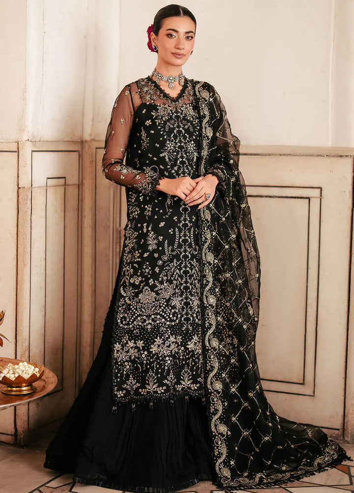 Silsila by Saad Shaikh Embroidered Organza Suits Unstitched 4 Piece SSK24SL Amaya - Festive Collection