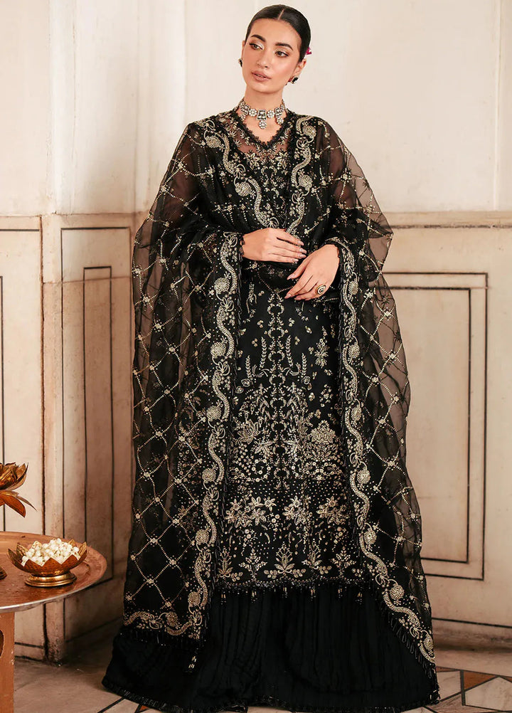 Silsila by Saad Shaikh Embroidered Organza Suits Unstitched 4 Piece SSK24SL Amaya - Festive Collection