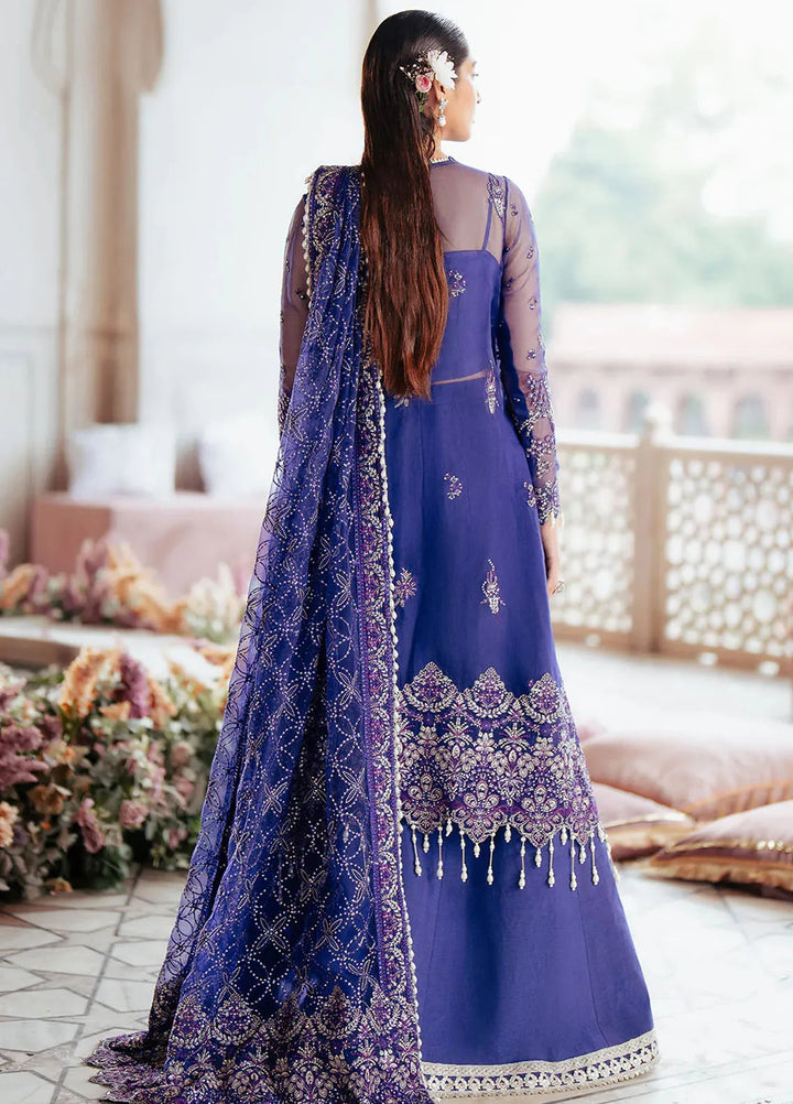 Silsila by Saad Shaikh Embroidered Organza Suits Unstitched 4 Piece SSK24SL Onara - Festive Collection