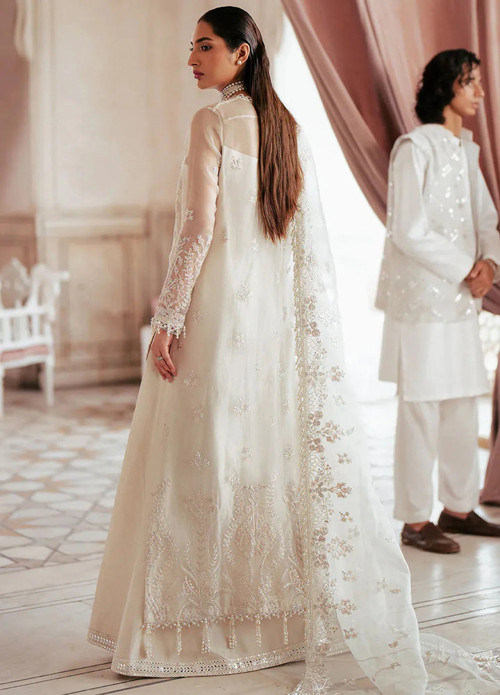 Silsila by Saad Shaikh Embroidered Organza Suits Unstitched 4 Piece SSK24SL Zahria - Festive Collection