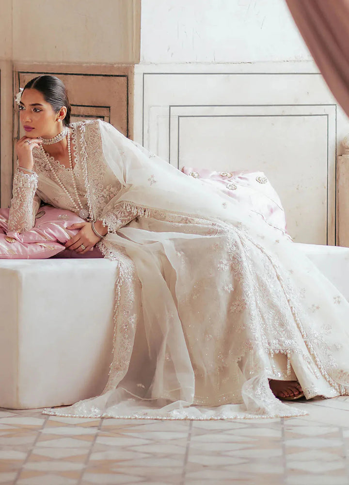 Silsila by Saad Shaikh Embroidered Organza Suits Unstitched 4 Piece SSK24SL Zahria - Festive Collection