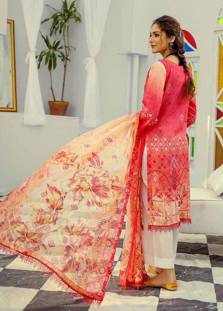 Silver Series By Riaz Arts Embroidered Lawn Suits Unstitched 3 Piece RA22SS 12 - Summer Collection