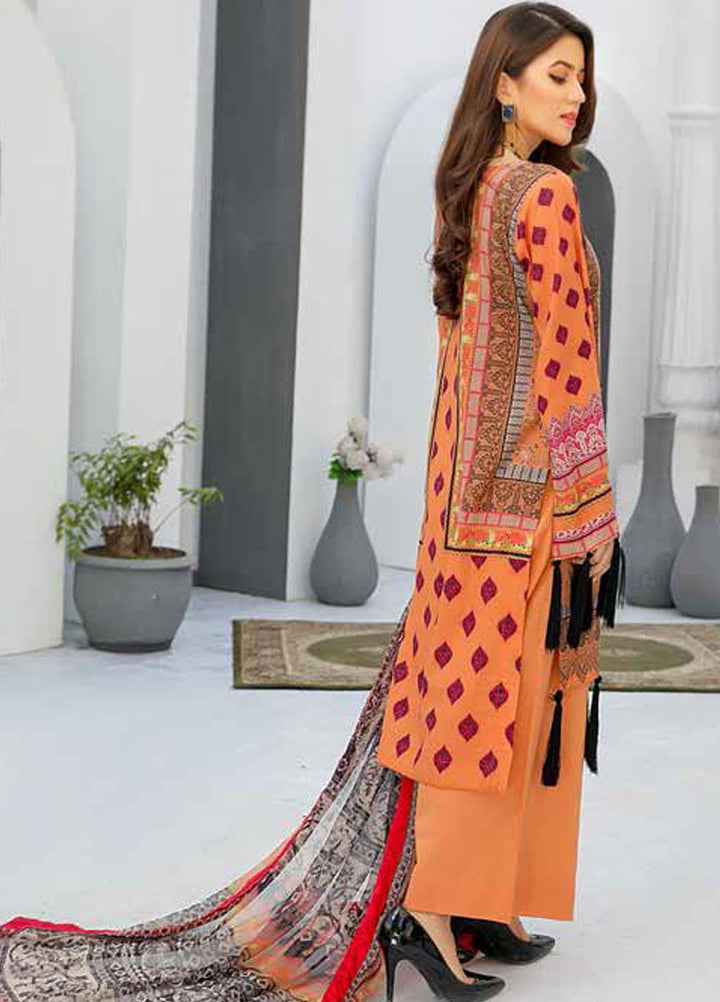 Silver Series by Riaz Arts Embroidered Lawn Suits Unstitched 3 Piece RA21SL SS-09 - Summer Collection