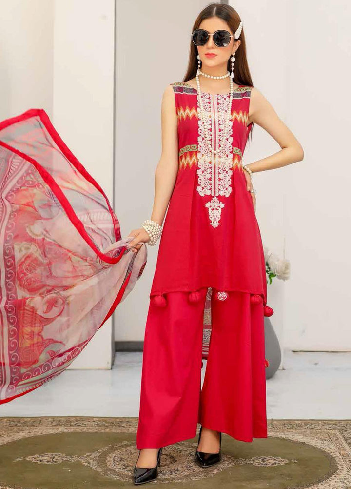 Silver Series by Riaz Arts Embroidered Lawn Suits Unstitched 3 Piece RA21SL SS-15 - Summer Collection