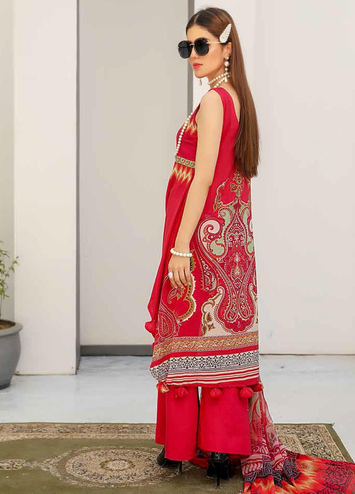 Silver Series by Riaz Arts Embroidered Lawn Suits Unstitched 3 Piece RA21SL SS-15 - Summer Collection