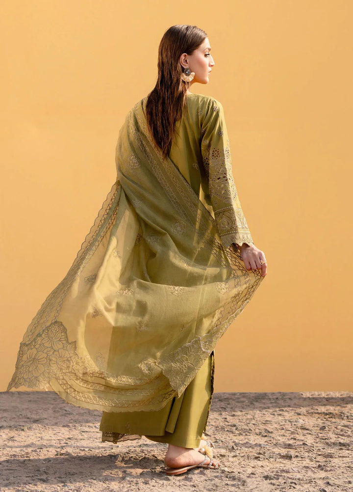 Sirene by Mahnur Embroidered Lawn Suit Unstitched 3 Piece MN25L D-3B Adrienne - Summer Collection