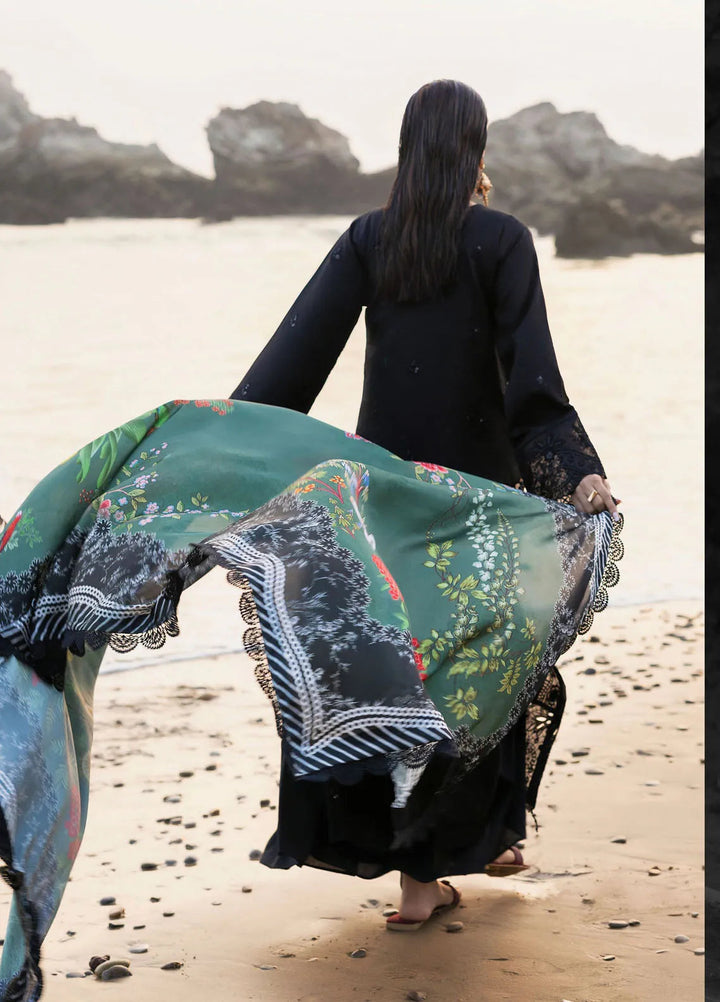 Sirene by Mahnur Embroidered Lawn Suit Unstitched 3 Piece MN25L D-8 Sierre - Summer Collection