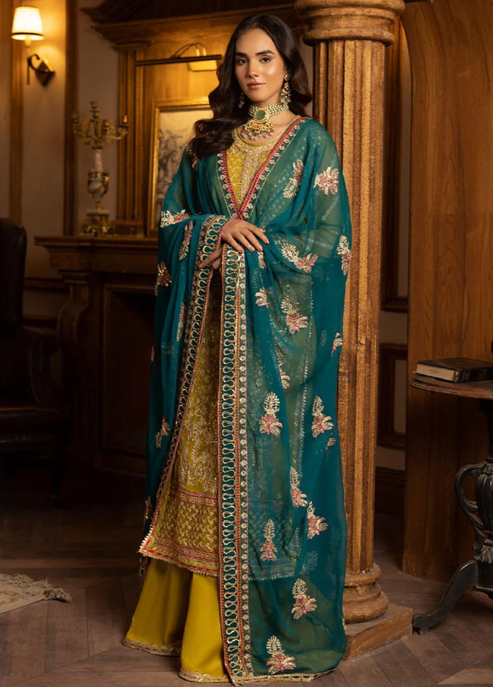 Sirr-e-Ayaa By AY Textile Embroidered Chiffon Suits Unstitched 3 Piece AYT23SA Lush - Luxury Collection