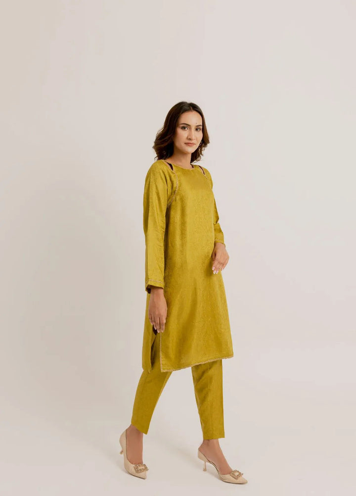 Slay Wear Pret Casual Viscose 2 Piece Lime Luxe