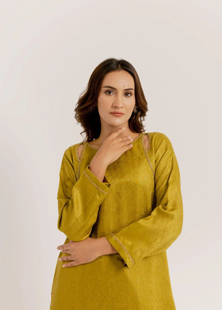Slay Wear Pret Casual Viscose 2 Piece Lime Luxe