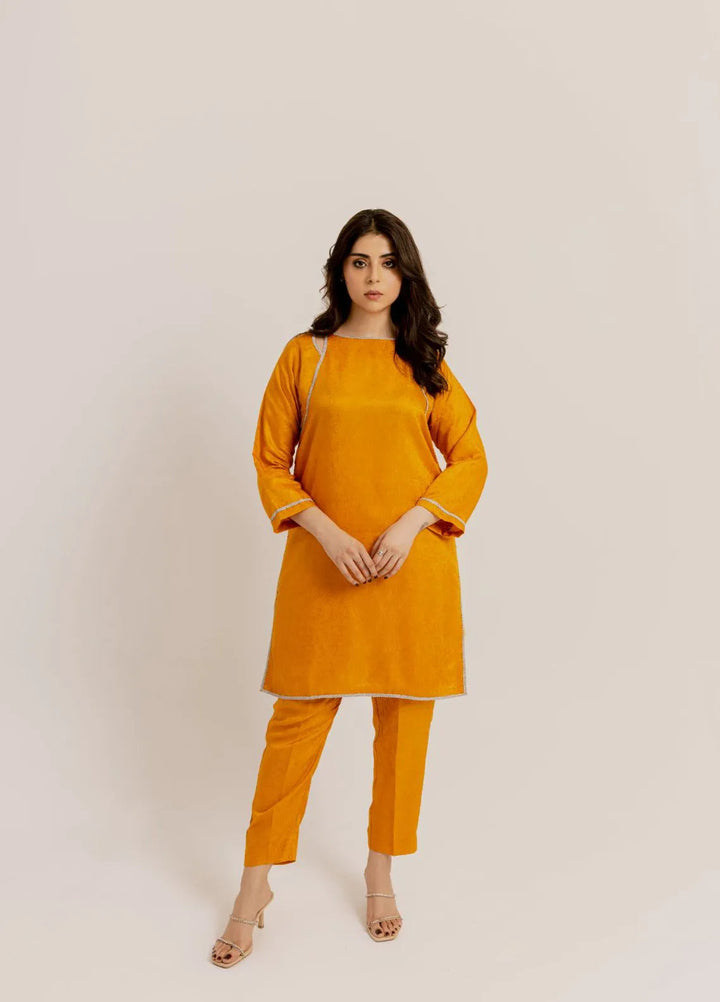 Slay Wear Pret Casual Viscose 2 Piece Sunshine Luxe