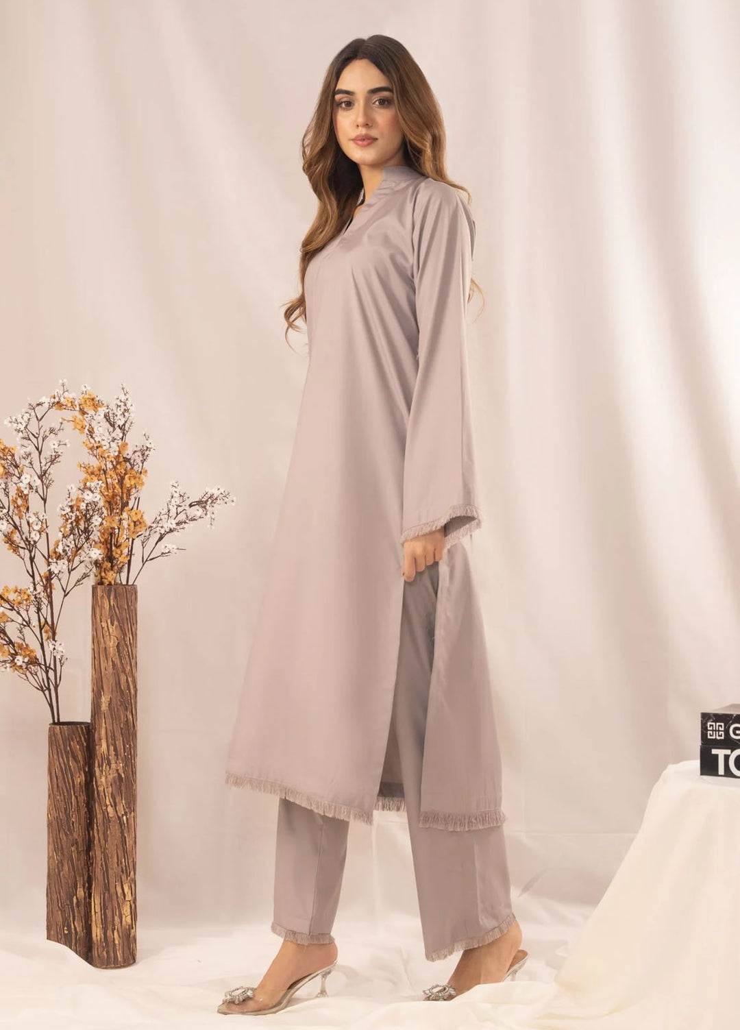 Slay Wear Pret Solid Italian Blend 2 Piece Suit Sehar