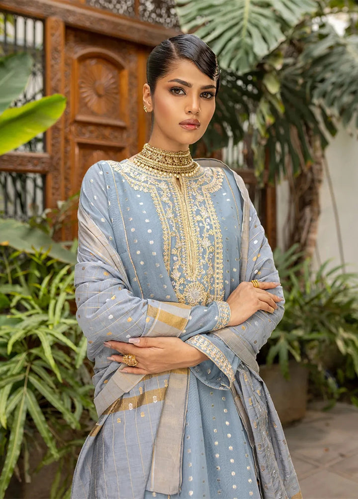 Salitex Pret Embroidered Jacquard 3 Piece Suit WRS3SA24AN01