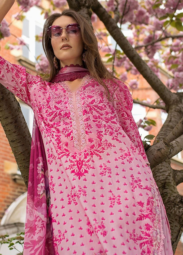 SN Basics by Sobia Nazir Embroidered Lawn Suits Unstitched 3 Piece SN25SB D-1 A - Summer Collection