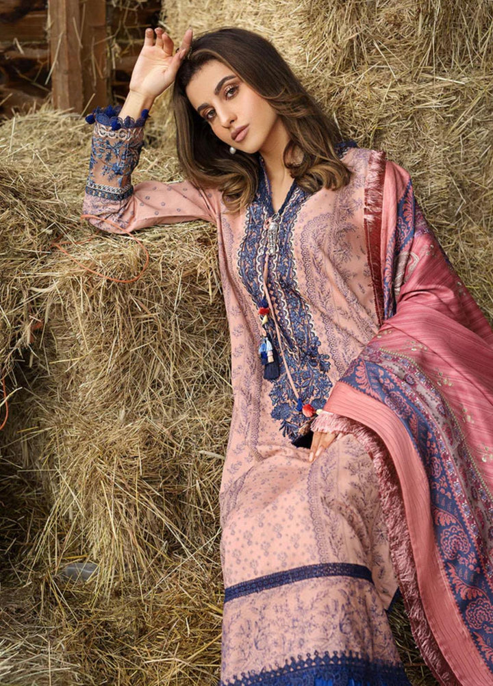 Sobia Nazir Embroidered Karandi Suits Unstitched 3 Piece SN22A 10A - Winter Collection