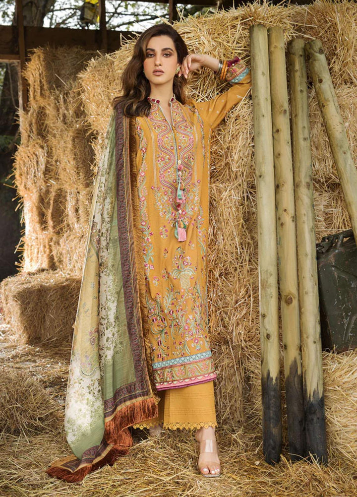 Sobia Nazir Embroidered Karandi Suits Unstitched 3 Piece SN22A 4B - Winter Collection