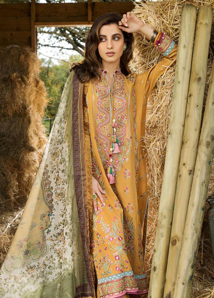 Sobia Nazir Embroidered Karandi Suits Unstitched 3 Piece SN22A 4B - Winter Collection