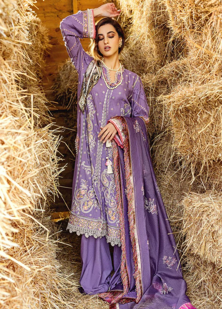 Sobia Nazir Embroidered Karandi Suits Unstitched 3 Piece SN22A 6A - Winter Collection