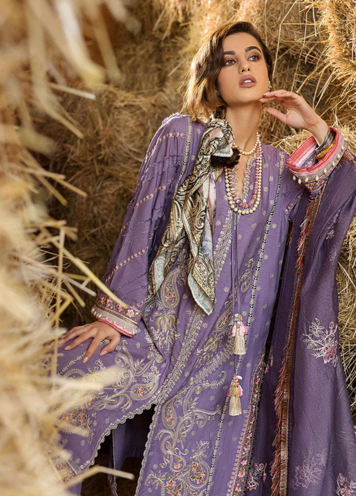 Sobia Nazir Embroidered Karandi Suits Unstitched 3 Piece SN22A 6A - Winter Collection