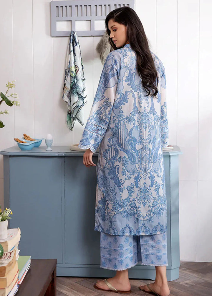 Sobia Nazir Basic Embroidered Lawn Suit Unstitched 2 Piece SN24B 3A - Summer Collection