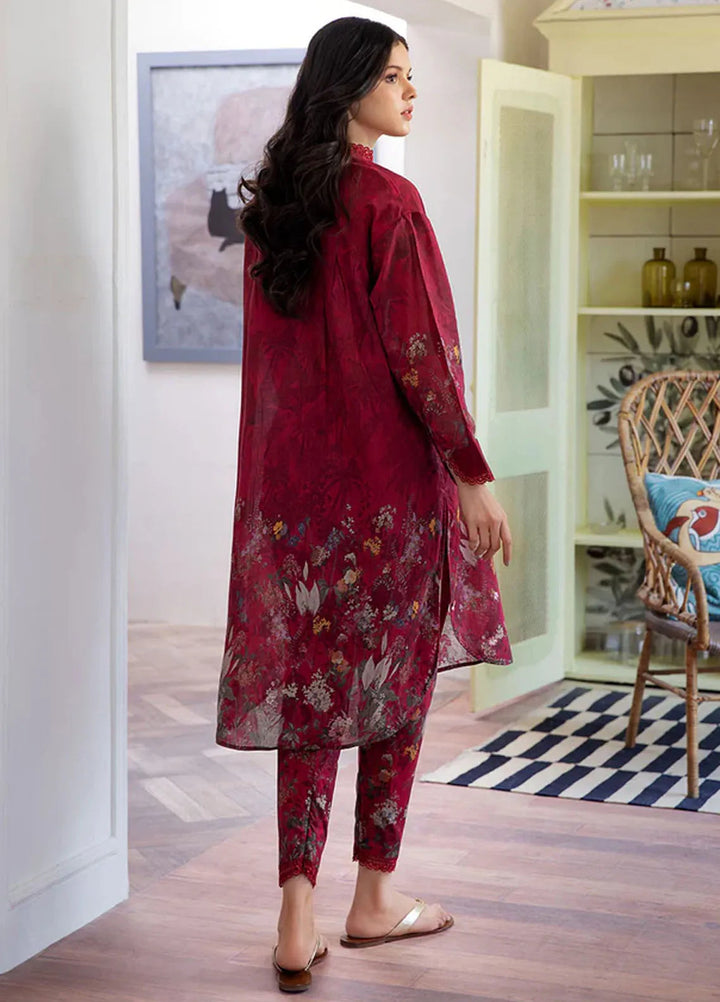 Sobia Nazir Basic Embroidered Lawn Suit Unstitched 2 Piece SN24B 5A - Summer Collection