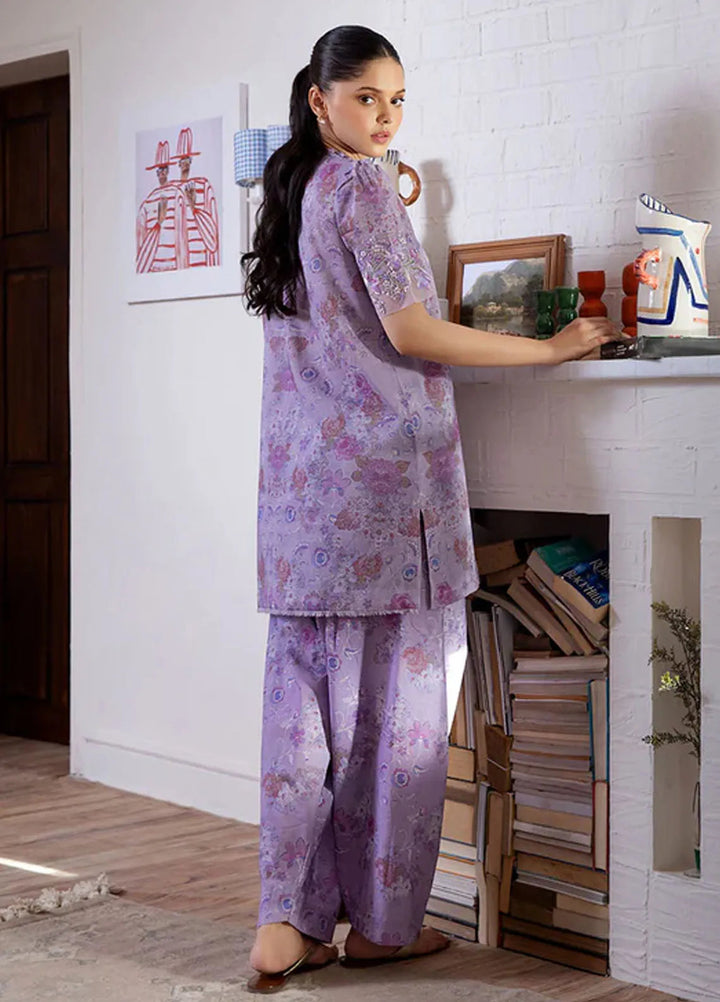 Sobia Nazir Basic Embroidered Lawn Suit Unstitched 2 Piece SN24B 6B - Summer Collection