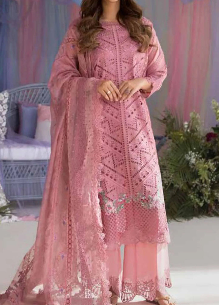 Sobia Nazir Embroidered Lawn Suit Unstitched 3 Piece SN25LL D-10A - Summer Collection