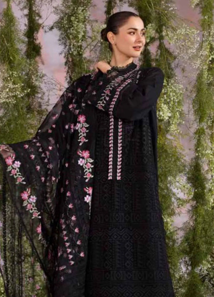 Sobia Nazir Embroidered Lawn Suit Unstitched 3 Piece SN25LL D-11A - Summer Collection