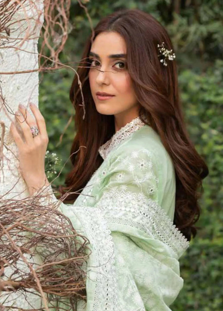 Sobia Nazir Embroidered Lawn Suit Unstitched 3 Piece SN25LL D-7B - Summer Collection