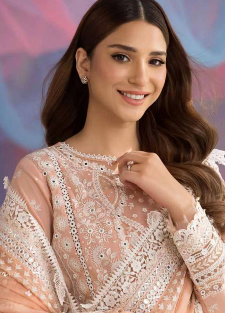 Sobia Nazir Embroidered Lawn Suit Unstitched 3 Piece SN25LL D-9B - Summer Collection