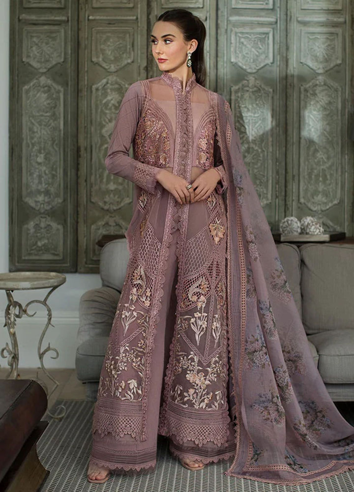 Sobia Nazir Embroidered Lawn Suits Unstitched 3 Piece SN24LL 10B - Luxury Summer Collection